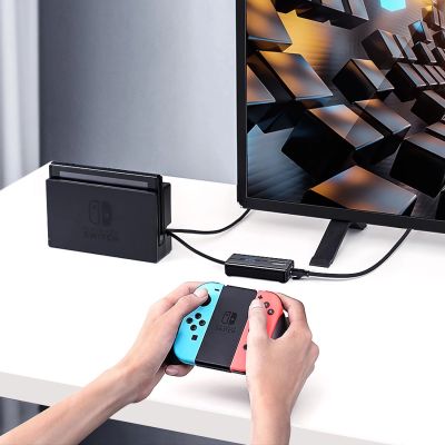 10. Ugreen 20265 USB-A / RJ45 1000 Mbps HUB 3x USB 3.0 Network Adapter - Black