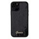 3. Guess Sequin Script Metal case for iPhone 12/12 Pro - black