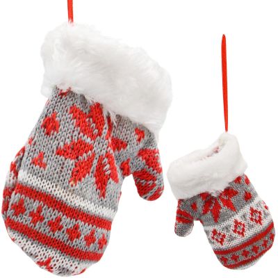 7. GLOVE PENDANT FOR GIFT 12CM GRAY