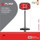 9. PURE 2 IMPROVE ADJUSTABLE BASKETBALL SET 1.90-3.04M