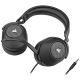 2. Corsair HS65 SURROUND Wired Handheld Gaming Headset Carbon