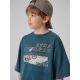 3. Boy's cotton T-shirt 4F 4FJRSS26TTSHM4279-46S