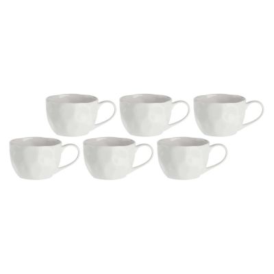LA PORCELLANA BIANCA LUNIA Set of 6 breakfast cups 420 ml