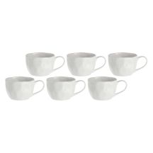 LA PORCELLANA BIANCA LUNIA Set of 6 breakfast cups 420 ml