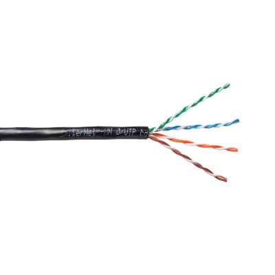 2. EmiterNet cable, outdoor gel-filled UTP (U/UTP) cat. 5e, wire 4x2x0.5, PE+GEL