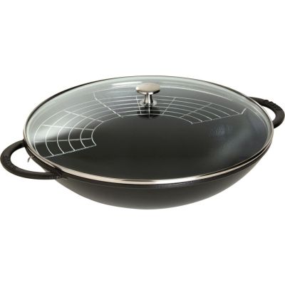 2. Staub Wok Round Wok/Stirring Pan
