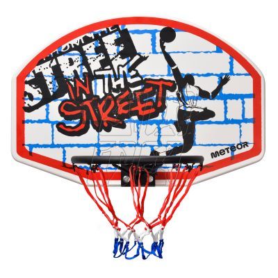 11. 10134 Meteor Street basketball backboard