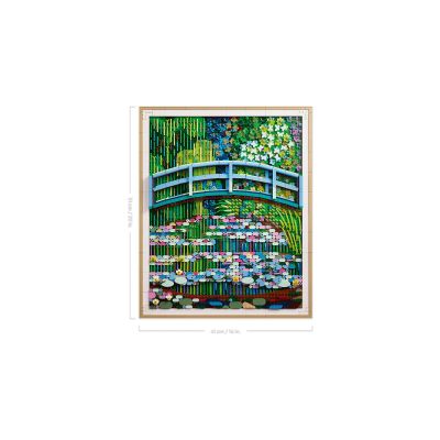 17. LEGO Art 31220 - Claude Monet: Bridge over the Lily Pond