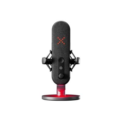 5. Steelseries ALIAS Black Microphone for PC