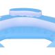 16. INFLATABLE ISLAND WITH 3 CHAIRS 195x188x35CM 33049