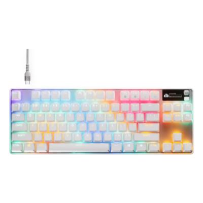 2. SteelSeries Apex Pro TKL Gen 3 White US Keyboard