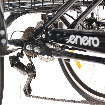 6. 3-WHEEL BIKE 24 BLACK SHIMANO 7-SPEED LOWER FRAME 1060972