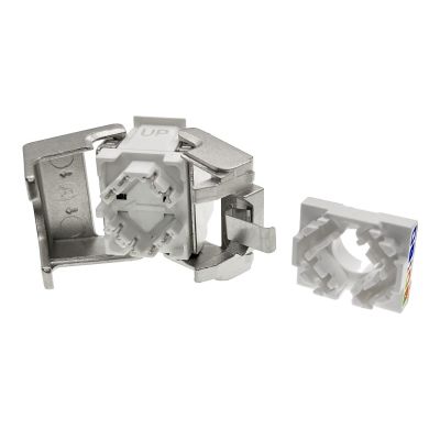 2. ALANTEC Toolless RJ45 STP Cat.6A PoE+ Keystone Module