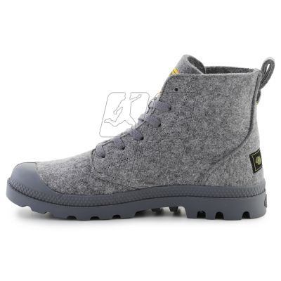 9. Palladium Pampa Hi Merino shoes 74377-027-M Gray