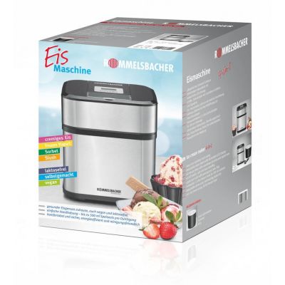 6. Rommelsbacher IM 12 1.5l Ice Cream Machine 1519305 (Black, Stainless Steel)