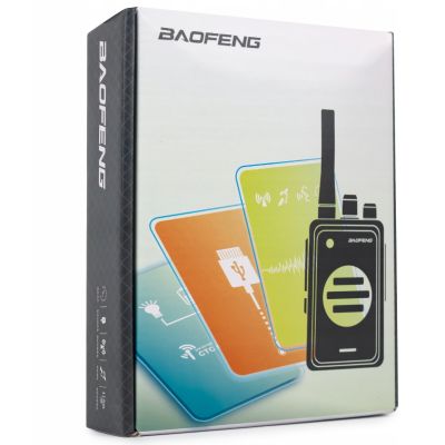 18. Baofeng BF-T25E walkie-talkie green, 2 pieces
