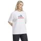 12. adidas Flower Pack Badge of Sport Women's T-Shirt White IT1421