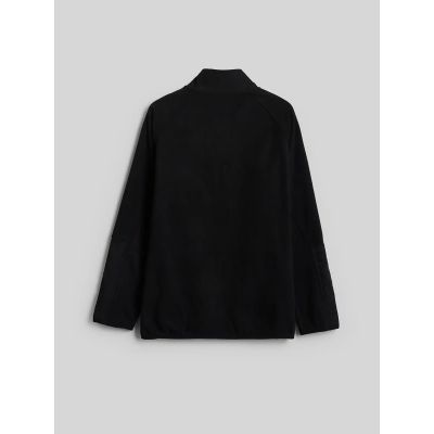 6. Men's fleece with a stand-up collar and a softshell panel 4F 4FWAW26TFLEM480-20S