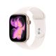 Apple Watch Series 11 GPS 46mm Rose Gold Aluminum Case with Light Blush Sport Band - M/L