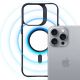 9. 3mk Satin Armor MagCase with MagSafe iPhone 16 Pro Max - Clear with Black Frame