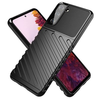10. Thunder Case flexible armored cover for Samsung Galaxy S22 + (S22 Plus) blue