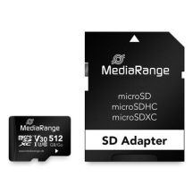 MediaRange MR947 Flash Memory 512GB MicroSDXC UHS-I Class 10