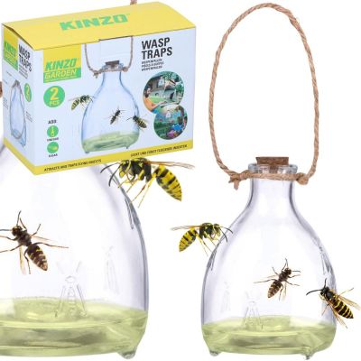 9. GLASS WASP TRAP 2 PCS KINZO