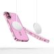 5. Tech-Protect MagFlex MagSafena iPhone 16 Case - Clear / Pink