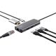 3. Trust DALYX 6-IN-1 USB-C Multi-Port Adapter Silver