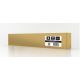 8. GEMBIRD RACK POWER STRIP (PDU) 9 FR OUTLETS, 1U, 16A, FR PLUG, 2M