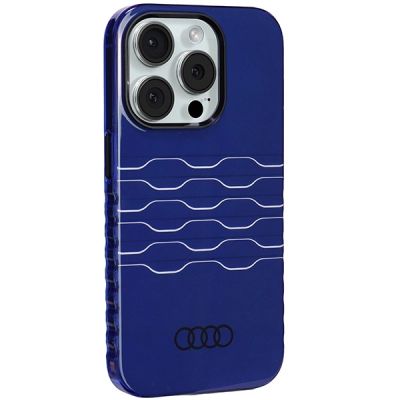 6. Audi IML MagSafe case for iPhone 15 Pro - blue