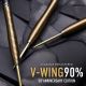4. Harrows V-Wing 90% 50th Anniversary Edition steeltip darts
