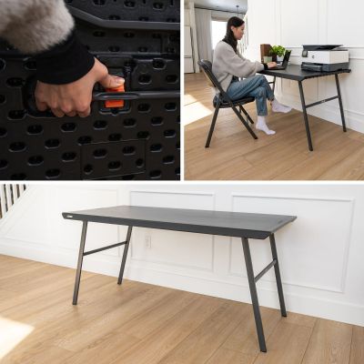 34. LIFETIME FOLDING DESK 152CM 80957