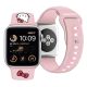 4. Hello Kitty Silicone Kitty Head strap for Apple Watch 38/40/41mm - pink
