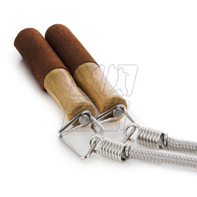 2. Skipping rope with wooden handles Body Sculpture BK 203