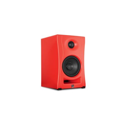 8. KALI AUDIOLP-UNF-R - Pair of Bluetooth monitor speakers. Multimedia speakers, red.