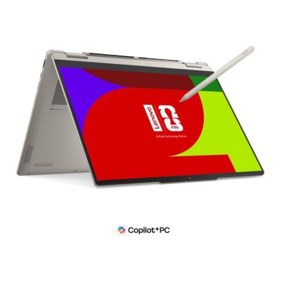 10. Lenovo Yoga 7 2-in-1 16AGP11 16" AMD Ryzen AI 7 445 16GB SSD 512GB W11 Home Seashell