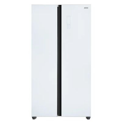 Side By Side Total No Frost Refrigerator-Freezer MPM-427-SBS-05/NL white glass front