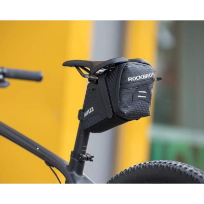 5. Rockbros saddle bag 1.5l, black