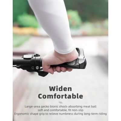 6. Rockbros BT1007B Bicycle Holder Set with Horns - Black