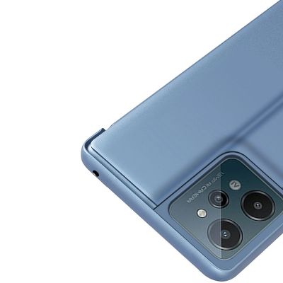 8. Clear View Case cover for Realme C31 flip cover black