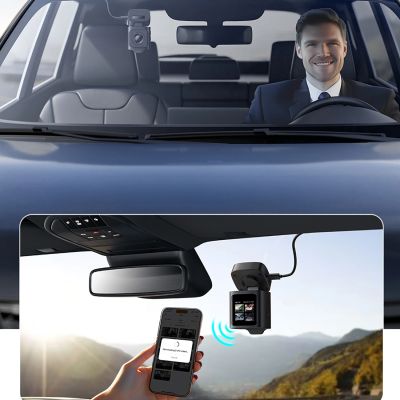 24. Baseus PrimeTrip VD1 Pro 4K Car Dash Cam - Black