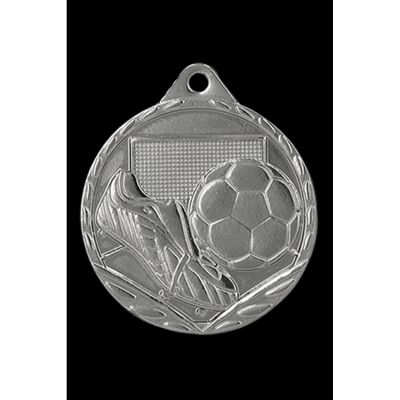 3. Silver steel medal - Football