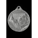 3. Silver steel medal - Football