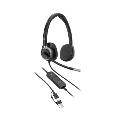 35. HP Poly Mission 625 – Stereo Wired USB Headset (Multi-Pack)