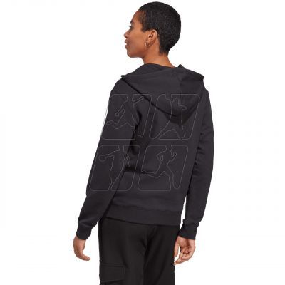 2. adidas Essentials Linear Full-Zip French Terry Hoodie W IC6863