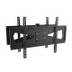 MACLEAN MOUNT FOR TWO TVS FRONT/REAR 23-70"50KG UNIVERSAL 600X400 MC-703 BLACK