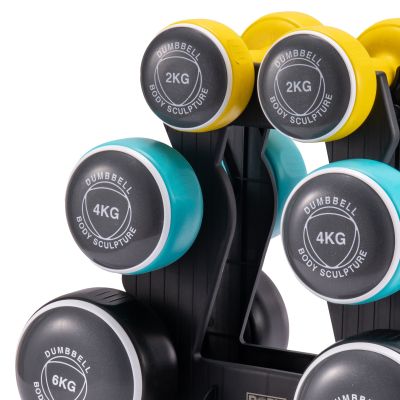 10. BODY SCULPTURE SMART Dumbbell SET 24 KG BW 108DT