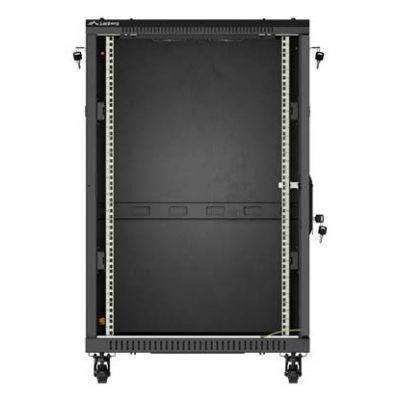 38. LANBERG FLOOR RACK CABINET 19" 18U 600X800 BLACK