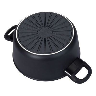 7. BALLARINI 75002-921-0 Round Black Pot